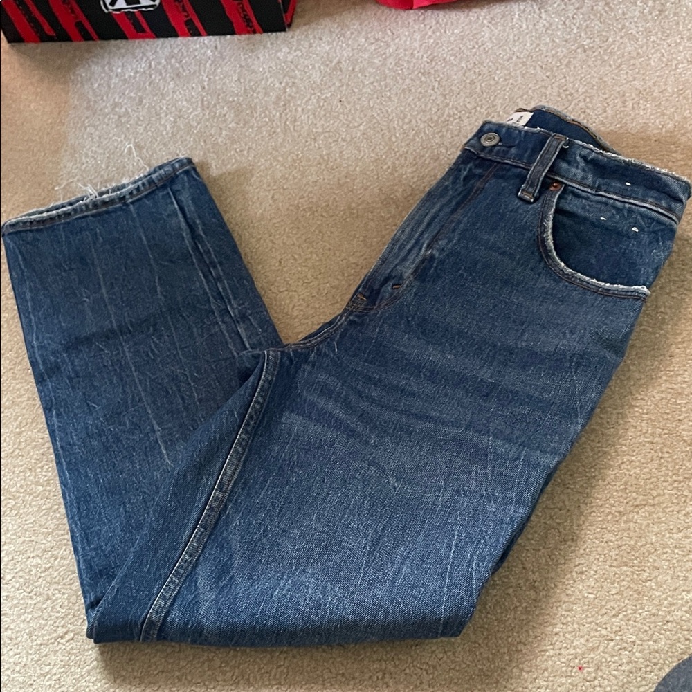 Abercrombie & Fitch The ‘90s Straight Ultra High Rise Jean